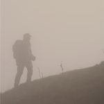 Frédéric Poulain photographe animalier en montagne dans la brume